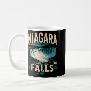 Caneca De Café Niagara Falls Canadá Design de Aventura Para Viage