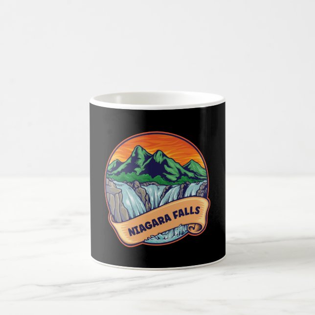 Caneca De Café Niagara Falls Waterfall Adventure (Centro)