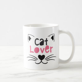 Caneca De Café Nice design for cat lovers