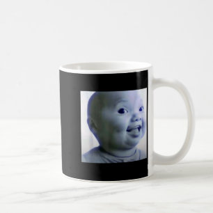 Caneca De Café Nicho Engraçado Bebê Geração Z Meme Ai Viral Rindo