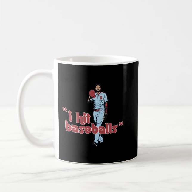 Caneca De Café Nick Castellanos, eu acertei no baseball (Esquerda)