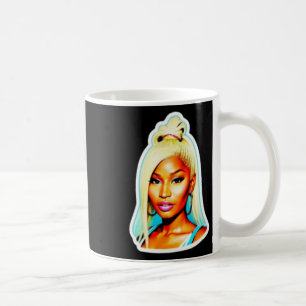 Caneca De Café Nicki Minaj Sticker