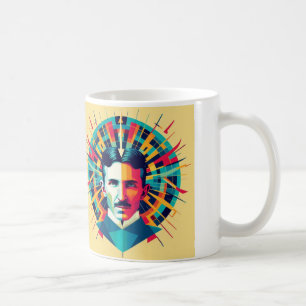 Caneca De Café Nicola Tesla 