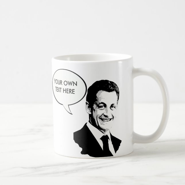 Caneca De Café Nicolas Sarkozy (Direita)
