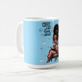 Caneca De Café Nicole Coffee Love Language Mug