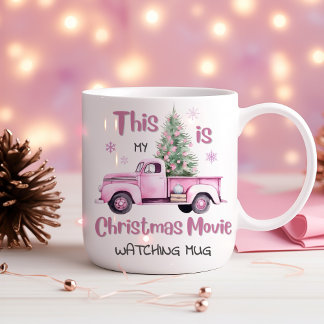 Caneca De Café Niedliche Christmas Movie Watching Tasse
