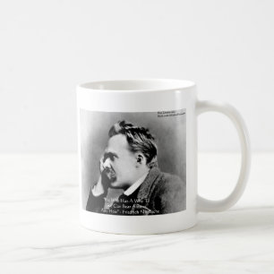 Caneca De Café Nietzsche "A Why" Wisdom cita presentes e cartões