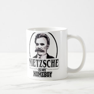 Caneca De Café Nietzsche é meu ficar em casa