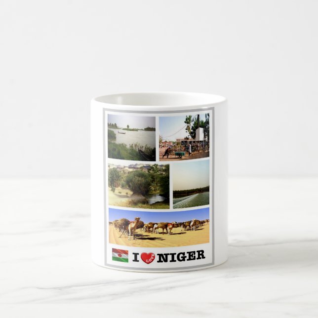 Caneca De Café Níger - Sinalizador de Onda - (Centro)