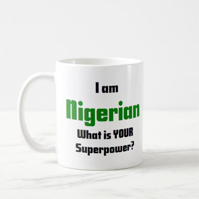 Caneca De Café nigeriana (Esquerda)