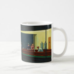 Caneca De Café Nighthawks pintura de Edward Hopper