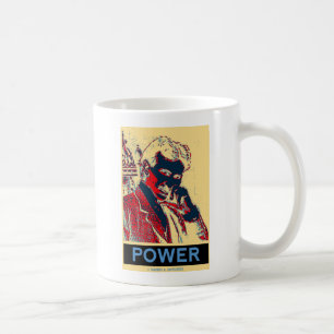 Caneca De Café Nikola Tesla Power (Obama-Like Poster)