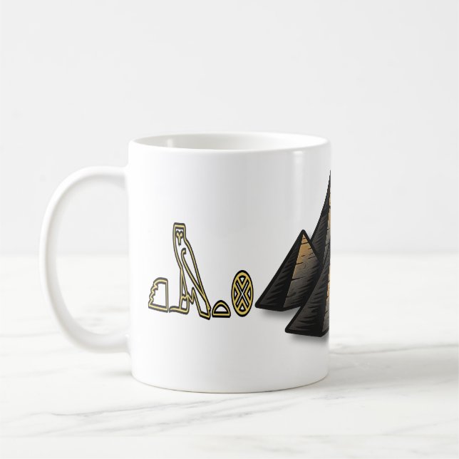 Caneca De Café Nile Majestade Mug - Egípcio (Esquerda)