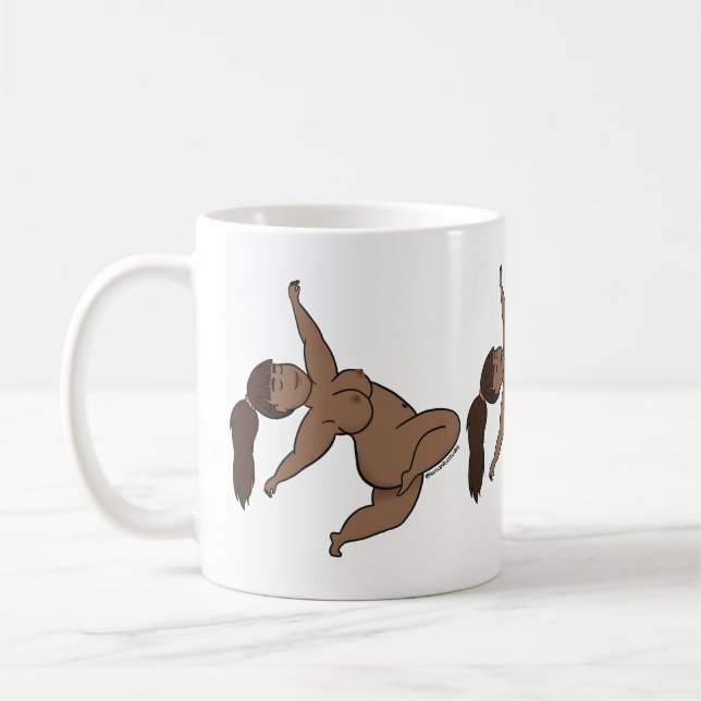 Caneca De Café Nina, livre e que dança (Esquerda)