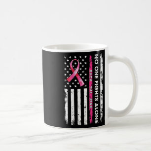 Caneca De Café Ninguém Luta Sozinho Com O Cancer Da Mama Ck A Cos