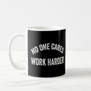 Caneca De Café Ninguém se preocupa em trabalhar mais no ginásio d