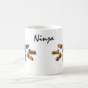 Caneca De Café Ninja
