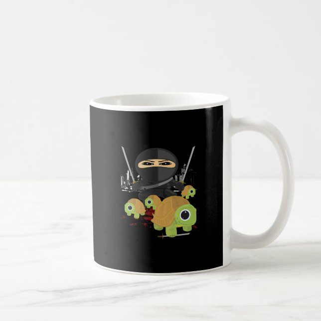 Caneca De Café Ninja com tartarugas (Direita)