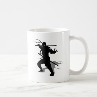 Caneca De Café Ninja con sombra