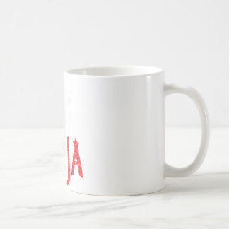 Caneca De Café Ninja Contábil - Moda do Escritório - Matemática F