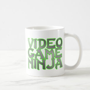 Caneca De Café NINJA do JOGO DE VÍDEO (verde)