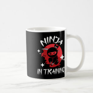 Caneca De Café Ninja Em Treinamento - Karate Taekwondo Mistura Ma