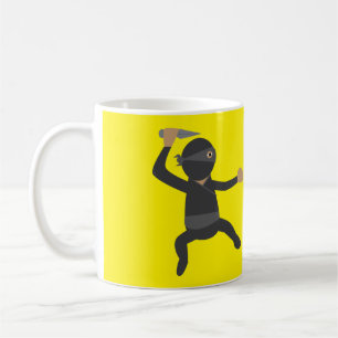 Caneca De Café Ninja Engraçado