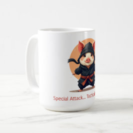 Caneca De Café Ninja Pig