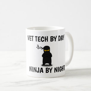 CANECA DE CAFÉ NINJA TÉCNICO VET