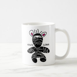 Caneca De Café Ninja Zebra Mug