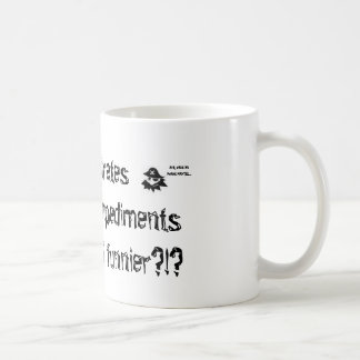 Caneca De Café ninjas, piratas e impedimentos de discurso