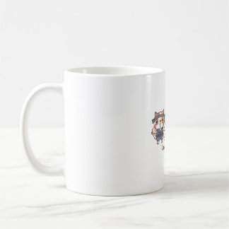 Caneca De Café Ninjutsu do Gatinho Ninja Fofinho