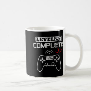 Caneca De Café Nível 20 20 completo Aniversário do casamento Mulh