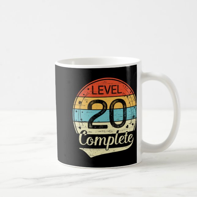 Caneca De Café Nível 20 20 de Casamento Retroativo T (Direita)