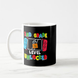 Caneca De Café Nível da 2ª Série Desbloqueado De Volta às Compras