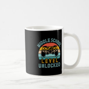 Caneca De Café Nível de Ensino Fundamental Desbloqueado Jogo de V