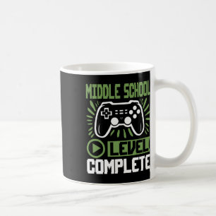 Caneca De Café Nível de Ensino Médio Completo Gamer Cl de Graduad
