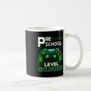 Caneca De Café Nível de Pré-escola Desbloqueado Menino Jogador de