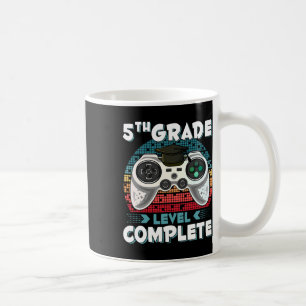 Caneca De Café Nível de Série Concluído Gamer Formatura da 5ª Sér