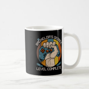 Caneca De Café Nível de solteiros Graduação de Gamer Completa C