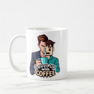 Caneca De Café Nível Superior com Café (man)