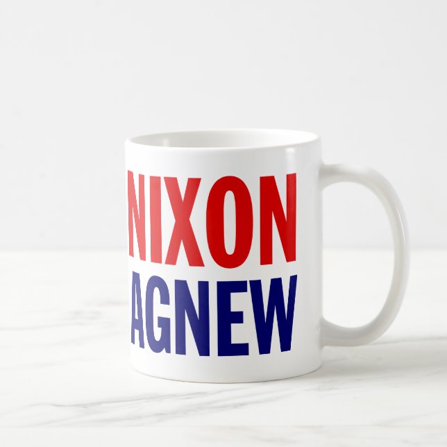 Caneca De Café Nixon Agnew (Direita)