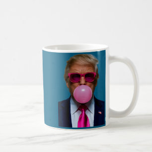 Caneca De Café Nk Óculos Engraçado Donald Trump Nk Chiclete 2024