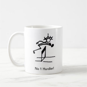 Caneca De Café No 1 Hurdler Mug Track and Field