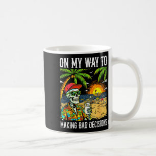 Caneca De Café No caminho para tornar as más decisões engraçadas