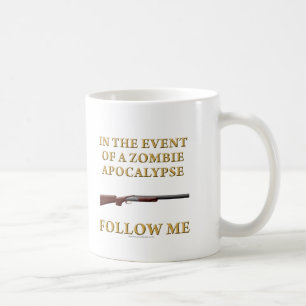 Caneca De Café No caso de um apocalipse do zombi
