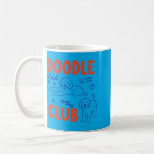 Caneca De Café No Clube do Papai Doodle de Volta Cachorro Papai G
