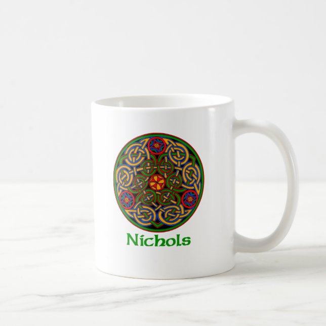 Caneca De Café Nó do céltico de Nichols (Direita)
