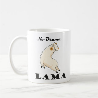 Caneca De Café No Drama Lama funny Kaffeetasse