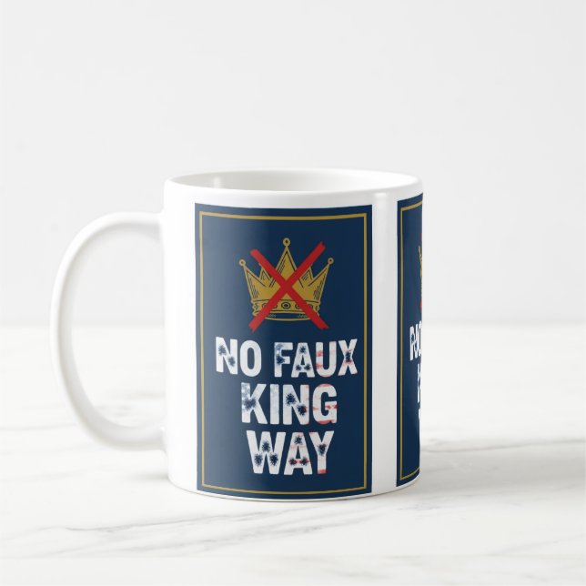 Caneca De Café No Faux King Way (Esquerda)